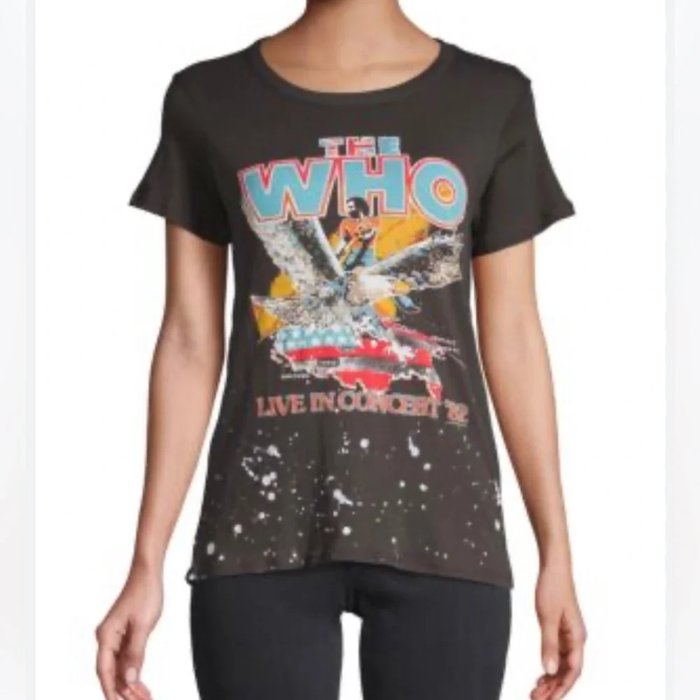 Chaser The Who Live in concert 82’ graphic tshirt medium - Picture 1 of 5